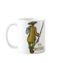 Fish Whisperer Fishing Coffee Mugs
