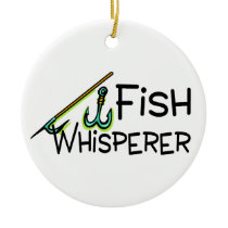 Fish Whisperer Christmas Ornament