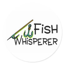 Fish Whisperer Stickers