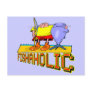 Fishaholic Fishing T-shirts and Gifts Post Card