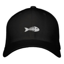 Fishbone Embroidered Hats
