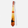 "Fisher People" Fishing Landscape Watercolor Neck Ties