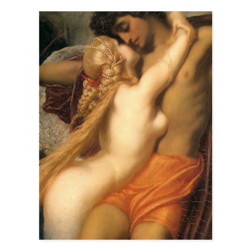 Fisherman and the Syren - Lord Frederick Leighton Post Card