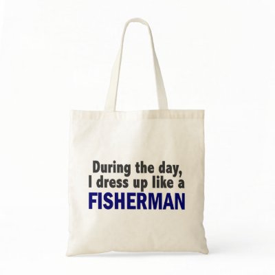 Fisherman During The Day Bags by professiongifts