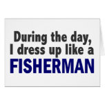 Fisherman During The Day cards