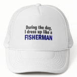 Fisherman During The Day hats