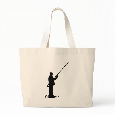 Fisherman - Fishing Tote Bag by Thinkdifferent