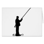 Fisherman - Fishing Greeting Card