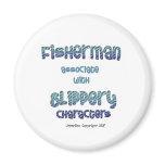 Fisherman Fridge Magnet