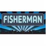 Fisherman Marquee Photo Sculptures