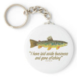 Fisherman Quote Key Chain