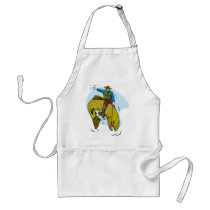 fisherman riding trout aprons