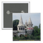 Fisherman's Bastion, Budapest, Hungary Buttons