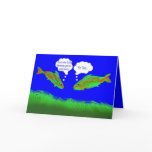 Fisherman's Fun Birthday Card