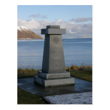 Fisherman's Memorial, Unalaska City, Alaska Post Cards