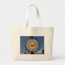 Fisherman's Wharf Sign Canvas Bag