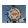 Fisherman's Wharf Sign Postcard