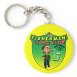 Fishermens Liars Club T-shirts and Gifts Key Chain