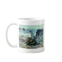 Fisherwoman From Granville By Grigorescu Nicolae Mug