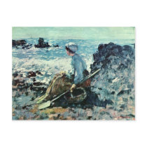 Fisherwoman From Granville By Grigorescu Nicolae Postcards