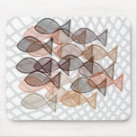 fishes catched in net mousepads