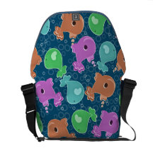 fishes messenger bag
