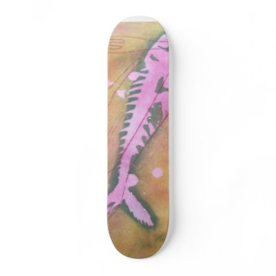 Fishforks skateboard by PLANKTONPIE