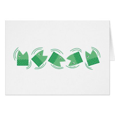 Fishheads Greeting Cards by awkwardturtletees