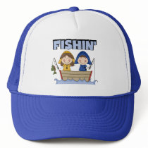 Fishin' Boat T-shirts and Gifts Hats