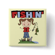 Fishin' Girl T-shirts and Gifts