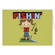 Fishin' Girl T-shirts and Gifts