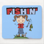 Fishin' Girl T-shirts and Gifts