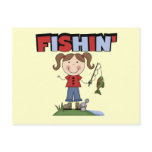 Fishin' Girl T-shirts and Gifts
