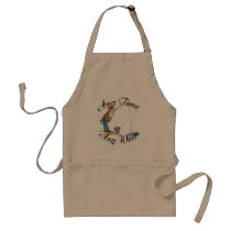 Fishing any time aprons