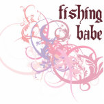Fishing Babe photo sculptures