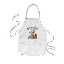 Fishing-Bear Grandpa's Fishing Buddy Tshirts Aprons
