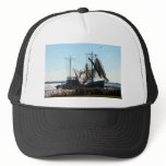 fishing boat mesh hat
