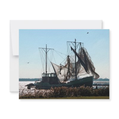 fishing boat custom invitations by fotowino