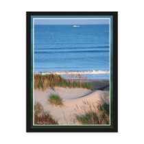 Fishing Boat Near the Horizon Postcards