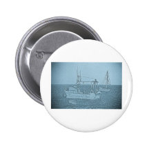 Fishing Boats Art Pin