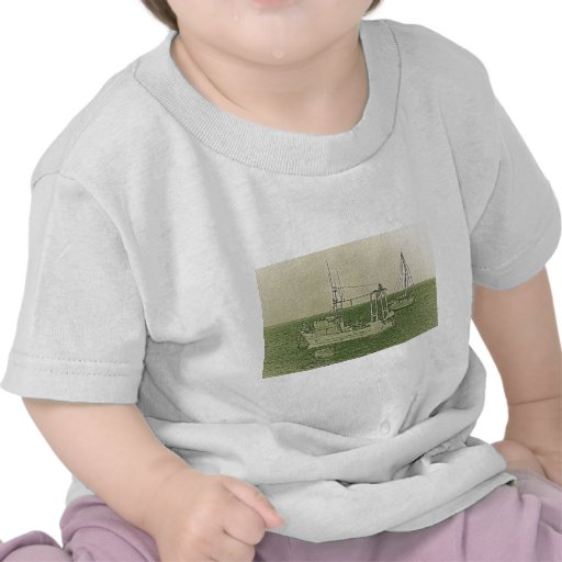 Fishing Boats Art Tshirts