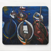Fishing Boats at Sète Mousepads