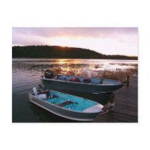 Fishing Boats at Sundown
