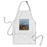 Fishing Boats On The Beach At Saintes-Maries, Fish Aprons