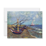 Fishing Boats On The Beach At Saintes-Maries, Fish invitations