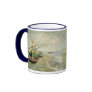 Fishing Boats on the Beach by Vincent van Gogh Mug