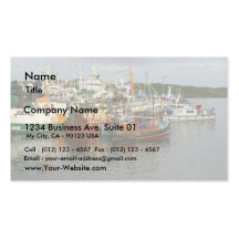 Fishing Boats Ships Business Card Templates