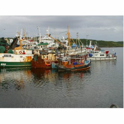 Fishing Boats Ships Acrylic Cut Out by lifesphere