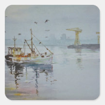 Fishing Boats Stickers