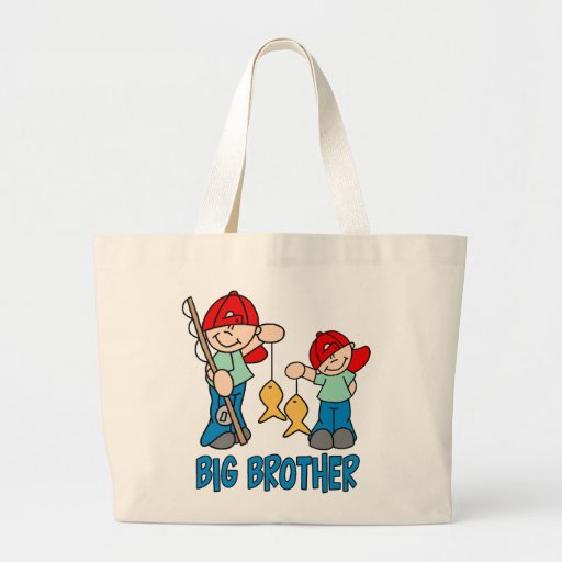 Fishing Buddies Big Brother Canvas Bag